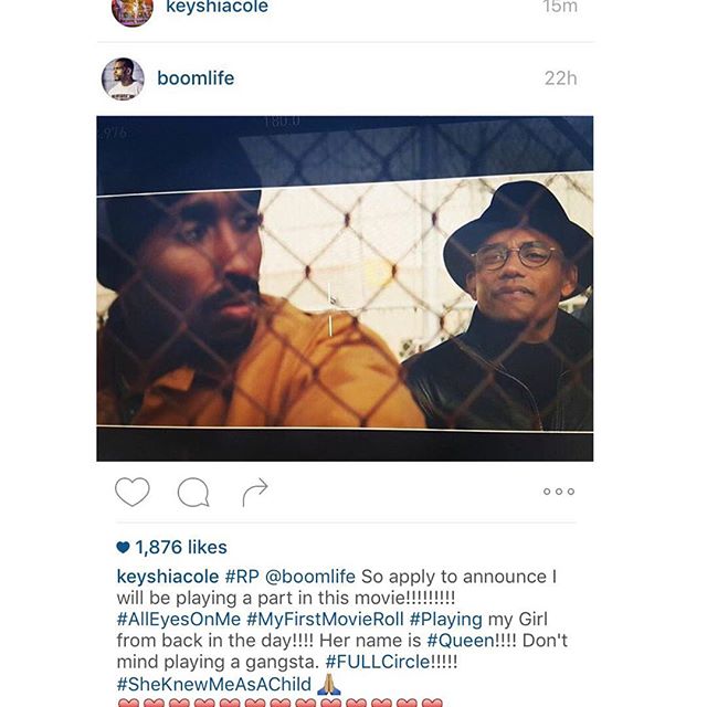 黄金年代再现! Tupac自传电影开拍, 2Pac & Biggie演员合照放出..超让人期待的电影 (照片)