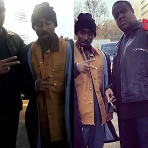 黄金年代再现! Tupac自传电影开拍, 2Pac & Biggie演员合照放出..超让人期待的电影 (照片)