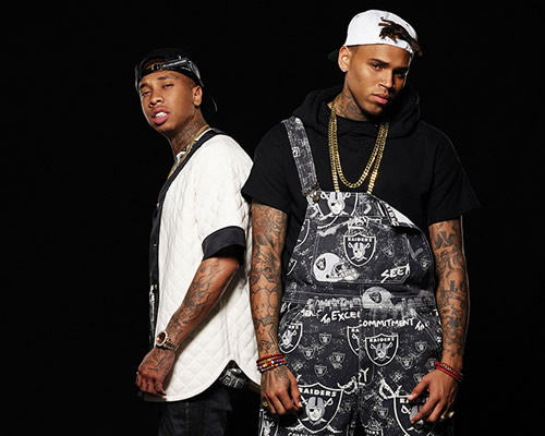 Tyga联合兄弟Chris Brown发布新歌Rumorz..把最近的绯闻都Rap了 (音乐)