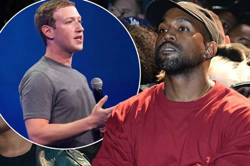 震惊!! Kanye West公开叫脸书Facebook创始人/富豪扎克伯格投资10亿美元..在他说欠5300万美元负债后..