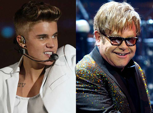 危险..有老公的同性恋巨星Elton John看上了Justin Bieber..他想要观看JB裸体表演 (短视频) 