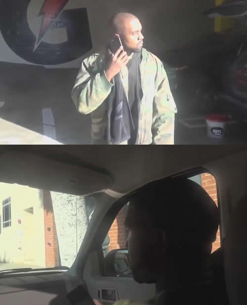 惊喜尿了!! Kanye West这次坐进了狗仔的车里..让狗仔给他开车带路..结果.. (全程视频)