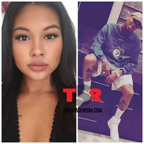 震惊! Chris Brown好像有新女友了..然后和前女友Karrueche长得好像..双胞胎? (照片对比)