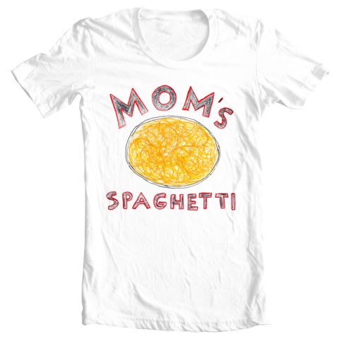 特别! Eminem在母亲节推出Mom’s Spaghetti主题T恤..感谢妈妈 (照片)