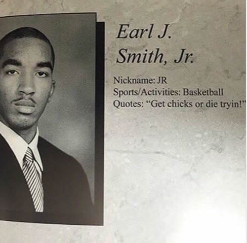 NBA冠军成员Jr. Smith要是转行嘻哈业也是一块好料 (照片)