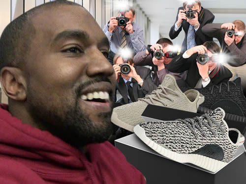 最幸运的狗仔们没有之一..Kanye West居然给这些狗仔送去免费的Yeezy鞋子 (照片)