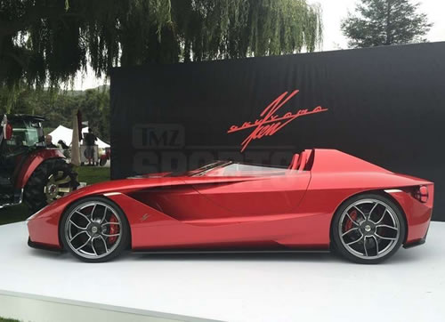 Krazy!!! 拳王梅威瑟扔出1600万再买稀有超级跑车..红色，不是Enzo法拉利是日本车 (5张照片) 