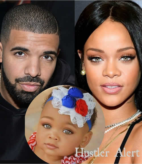 有人已经PS出了Drake和Rihanna孩子的样子..好像你无法反驳 (照片)