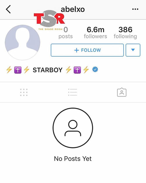 Kanye West进入Instagram之时, The Weeknd选择退出 (图片)