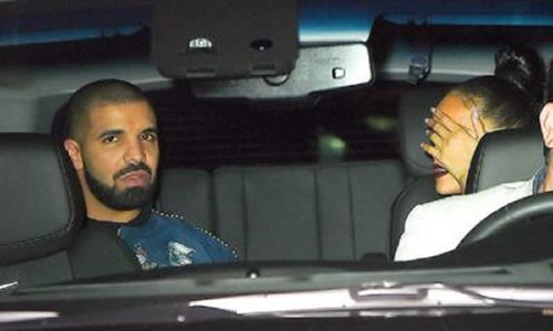 Wow!! 原来Rihanna那个新添大鲨鱼纹身在男友Drake身上也有..她完全被他征服 (照片对比)