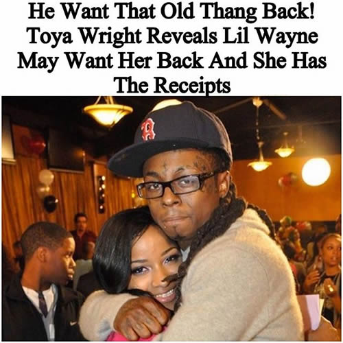 有意思..Lil Wayne的真爱原来还是她..而且想要复合..如此的赞美