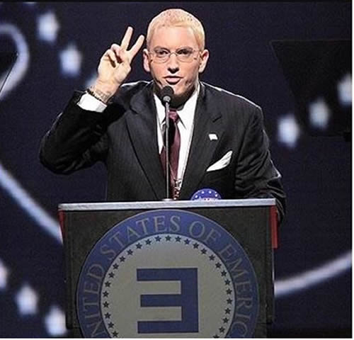 Eminem重回Slim Shady战斗模式发新歌Campaign Speech攻击美国总统参选人川普..确认正在录制新专辑 (音乐)