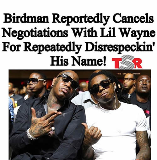 陷入僵局..Lil Wayne和大老板Birdman的关系因为后者这个决定已经雪上加霜
