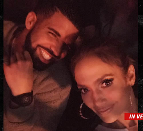 老草喂嫩牛..Drake和Jennifer Lopez搞上了 (照片)