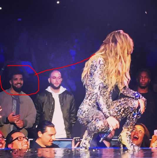 这也太巧合了..Drake和Jennifer Lopez看来真的搞上了 (照片)