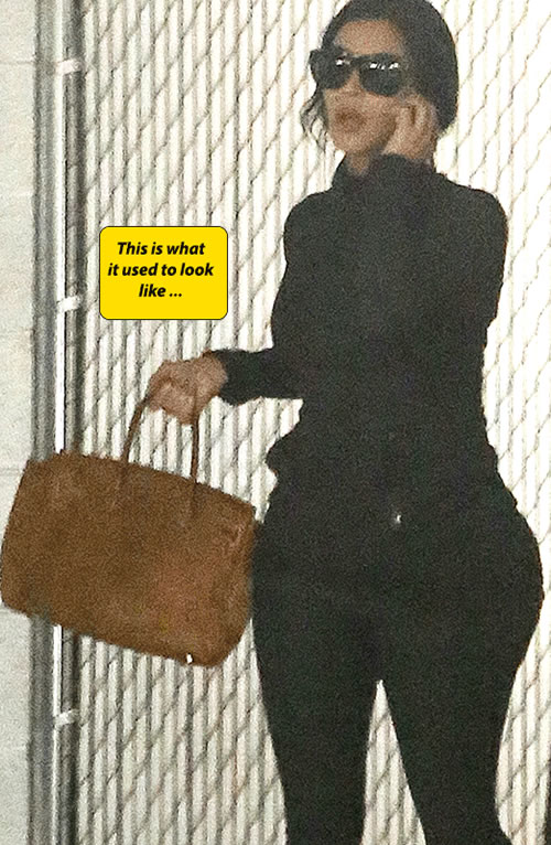 王者归来..Kim Kardashian在迪拜再次秀她的最贵资产..大臀略变小但更协调 (照片)