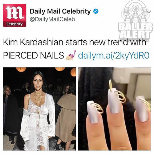 Kim Kardashian开创了时尚新趋势..能否接受? (照片)