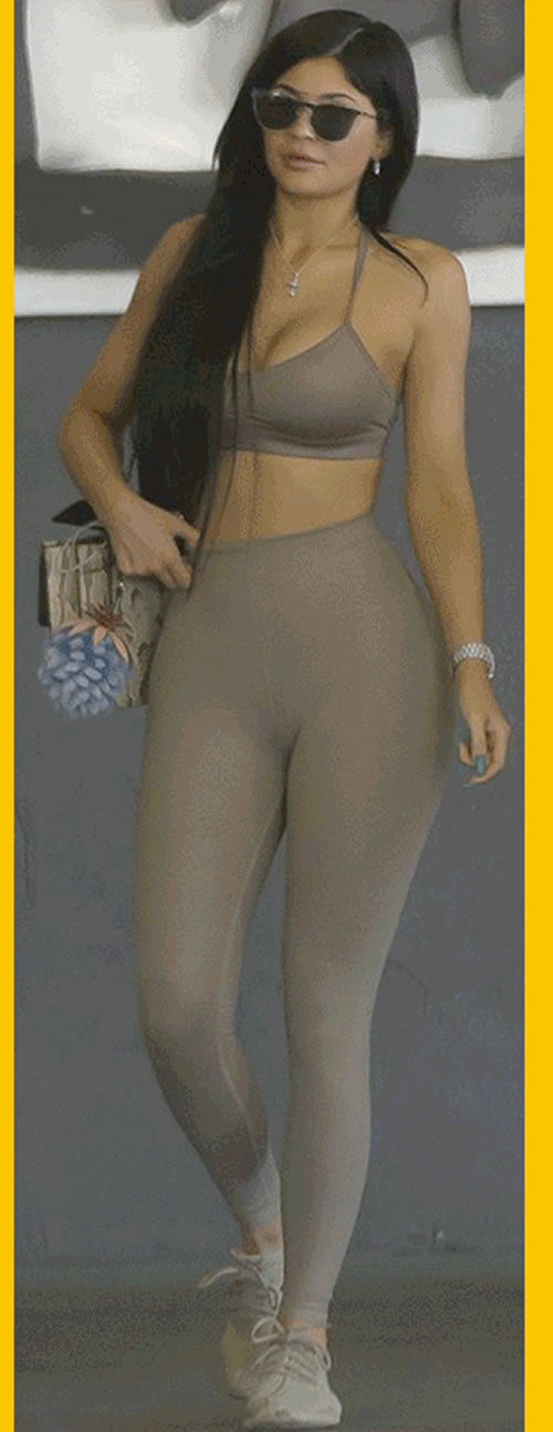 验证是否顶级身材穿这个..Tyga女友Kylie Jenner轻松超标..Beyonce那双胞胎身材依旧极致 (照片)