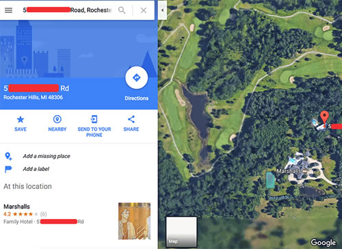 当你用谷歌地图搜索Eminem的底特律豪宅时, 搞笑的事情发生了 (照片)
