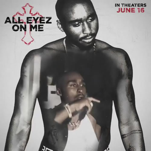 Thug Life goes on...离上映还有几天, Tupac自传电影All Eyez On Me新预告片放出 (短视频)