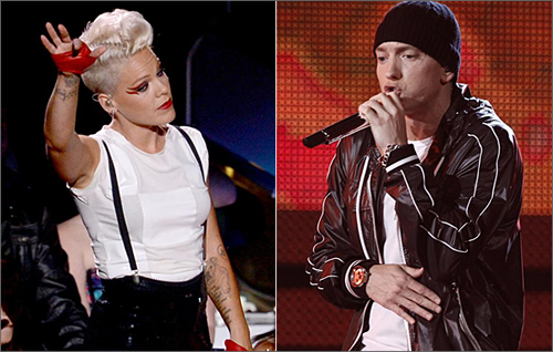 真的吗? 底特律一个电台宣布Eminem和Pink新合作的歌曲很快就会放出