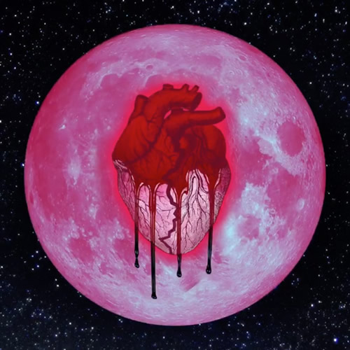 非常有冲击力..Chris Brown放出新专辑Heartbreak on a Full Moon封面