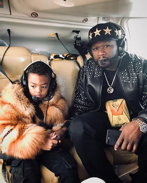 看看50 Cent是如何爱他儿子的.. 