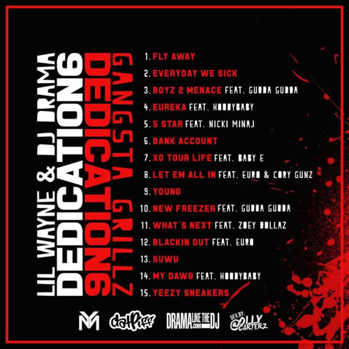 Lil Wayne祝fans圣诞快乐，送出 ‘DEDICATION 6’ mixtape