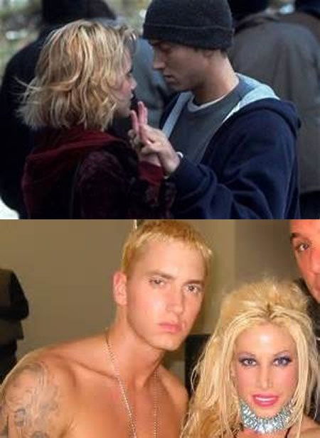 Rap God Eminem最新采访谈到谈恋爱的事情..发现Marshall感情路很坎坷..去过成人夜店