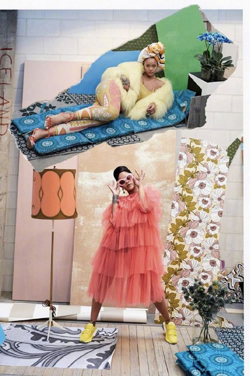 Vogue Paris杂志放出Rihanna的sexy照片..