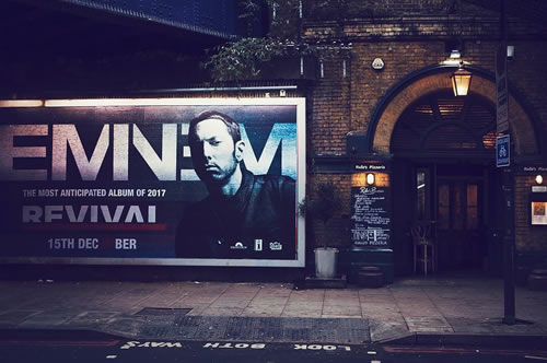 Eminem与Ed Sheeran合作热歌River在英国地区的Spotify榜单上连续封王20天