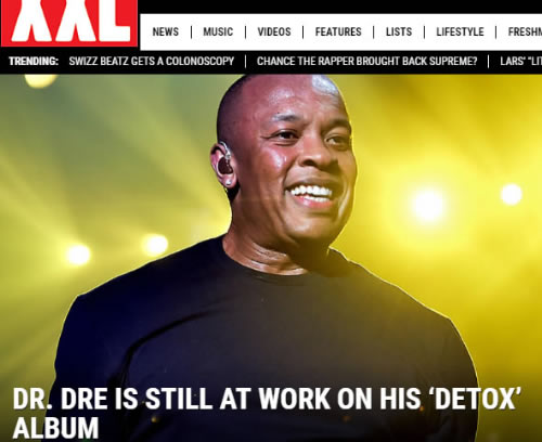 一个惊喜：Dr.Dre的Detox专辑还在做..（详细，关于Detox的历史）