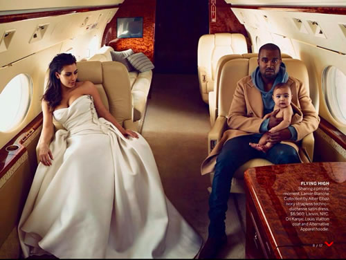 君子爱财取之有道，Kanye West和卡戴珊拒绝掉了一切媒体买断刚刚出生女儿首张照片的offer