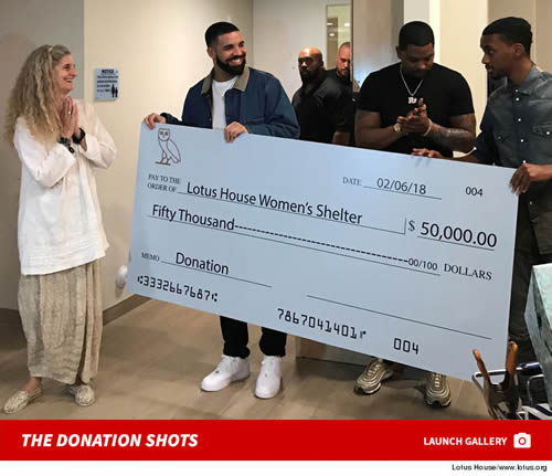 Drake的OVO与Air Jordan合作了新的产品线看起来不错..另外Drizzy最近做慈善上瘾，又送出了5万美元