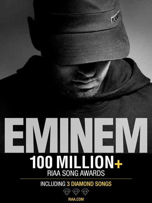 RIAA给了Eminem恐怖的43个认证...