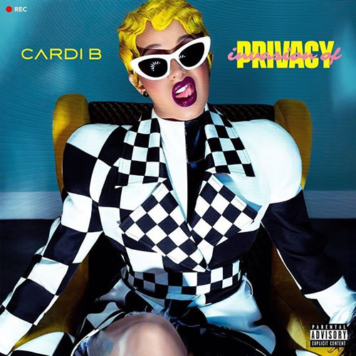 炙手可热的Cardi B已经准备好发首张专辑INVASION OF PRIVACY了，4月6日发行，看看能不能继续创造历史