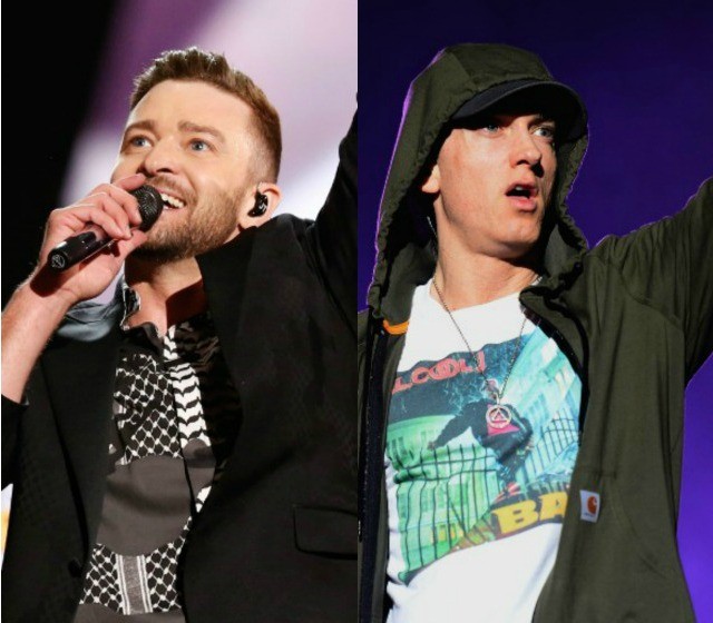 高端了，Justin Timberlake也是Stan... Eminem男女老少明星路人通吃 (视频)