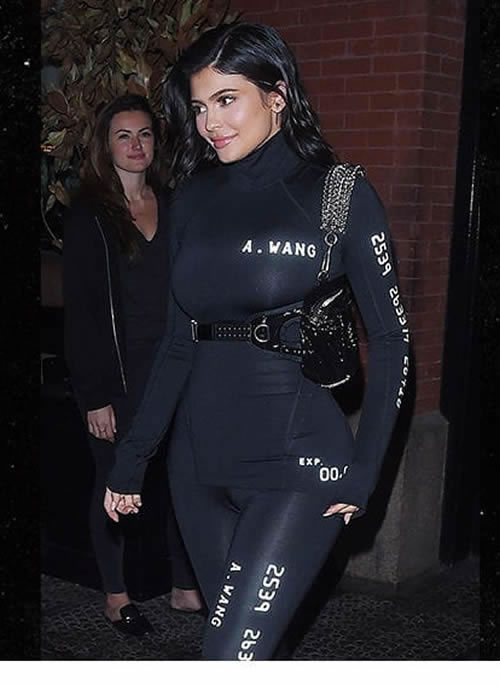 Kylie Jenner这是要去干嘛? 亮点是她身穿Alexander Wang设计的时装
