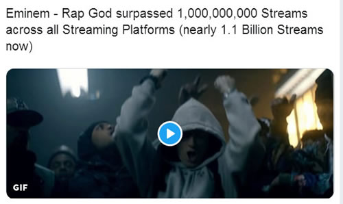 两个超级数据，Stan热爱Eminem是Superman，并享受Rap God演绎的超宇宙速度带来的快感