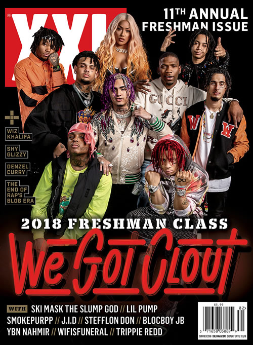 XXL杂志放出2018年的嘻哈菜鸟封面，Lil Pump是里面的“最大牌”，他可能要不服了。。。