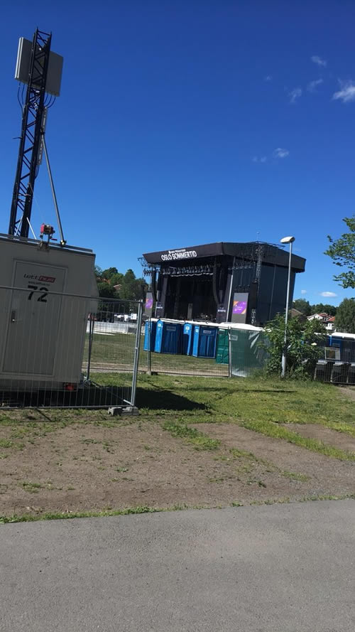 Eminem挪威巡演舞台曝光