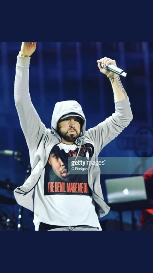今年看不完的Rap God Eminem演出照片