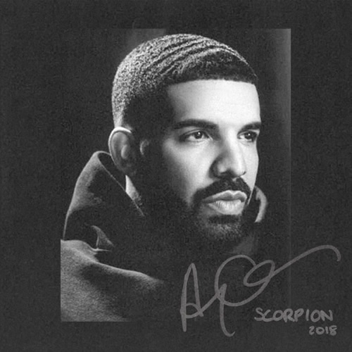Drake也放出新专辑Scorpion封面