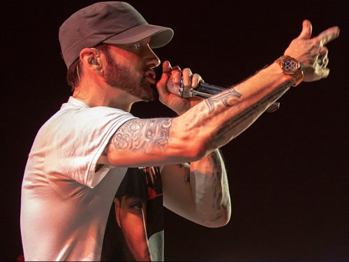 这位手语翻译抢戏Eminem演出超音速Rap God
