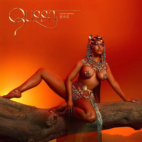 Hot!! Nicki Minaj放出超级sexy的新专辑Queen封面