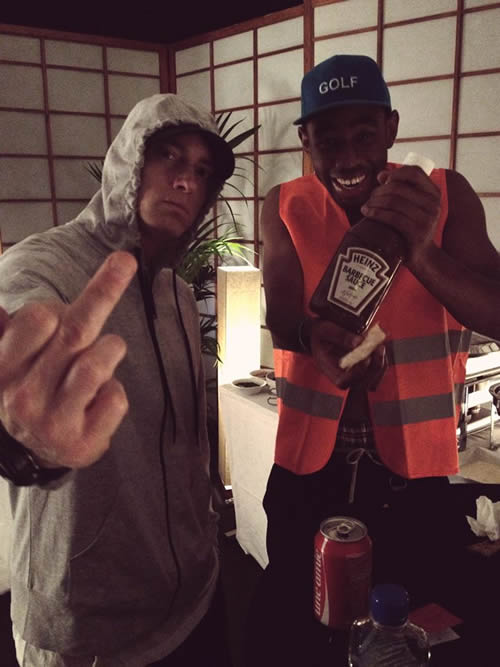 Eminem在Tyler, The Creator心目中是什么样的人？