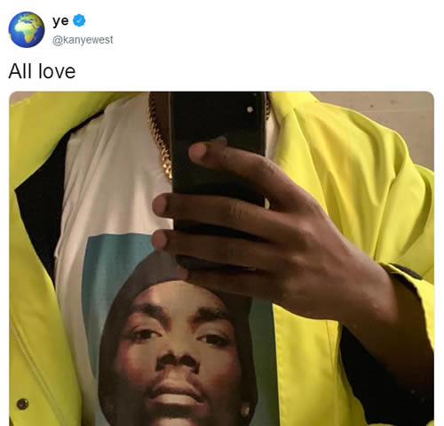 Kanye对Snoop Dogg的态度是“All Love”