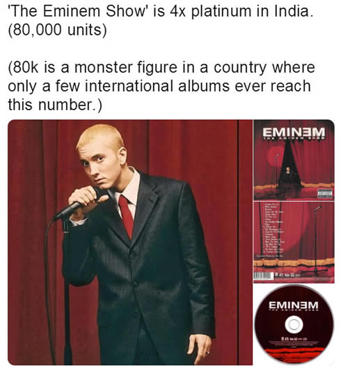 Eminem在印度也很火