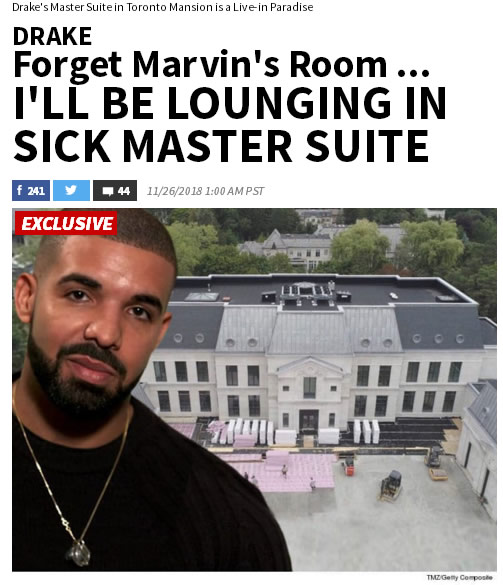 欣赏一下Drake的豪宅布局，简直就像迷宫一样