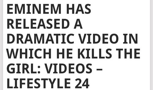 拜托了，请问他们真的看过Eminem的Good Guy MV结局么?